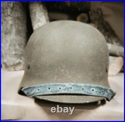 German Helmet M35 WW2 Combat helmet M 35 WWII size 64 Free Shipping