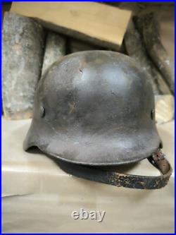 German Helmet M35 WW2 Combat helmet M 35 WWII size 64 Free Shipping German Helmet M35 WW2 Combat helmet M 35 WWII size 64 Free Shipping