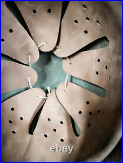 German Helmet M35 WW2 Combat helmet M 35 WWII size 64 Free Shipping