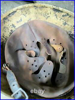 German Helmet M35 WW2 Combat helmet M 35 WWII size 64 Free Shipping