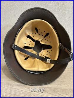 German Helmet M35 WW2 without restoration (original paint) WWII size 64