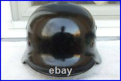 German Helmet M40 Q64 + Linerband Ww2 Stahlhelm