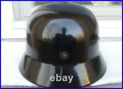German Helmet M40 Q64 + Linerband Ww2 Stahlhelm