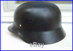 German Helmet M40 Size E. F. 68 Ww2 Stahlhelm