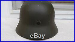German Helmet M40 Size Ef64 Ww2 Stahlhelm