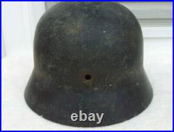 German Helmet M40 Size Q62 Ww2 Stahlhelm