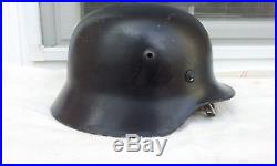 German Helmet M40 Size Se62 Ww2 Stahlhelm