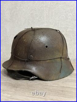 German Helmet M40 WW2 Combat helmet M 40 WWII size 62