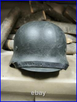 German Helmet M40 WW2 Combat helmet M 40 WWII size 62 Free Shipping German Helmet M40 WW2 Combat helmet M 40 WWII size 62 Free Shipping