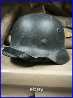 German Helmet M40 WW2 Combat helmet M 40 WWII size 62 Free Shipping German Helmet M40 WW2 Combat helmet M 40 WWII size 62 Free Shipping