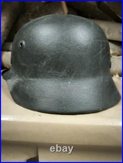 German Helmet M40 WW2 Combat helmet M 40 WWII size 62 Free Shipping German Helmet M40 WW2 Combat helmet M 40 WWII size 62 Free Shipping