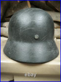 German Helmet M40 WW2 Combat helmet M 40 WWII size 62 Free Shipping German Helmet M40 WW2 Combat helmet M 40 WWII size 62 Free Shipping