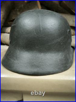 German Helmet M40 WW2 Combat helmet M 40 WWII size 62 Free Shipping German Helmet M40 WW2 Combat helmet M 40 WWII size 62 Free Shipping