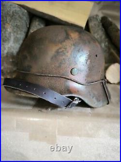 German Helmet M40 WW2 Combat helmet M 40 WWII size 64