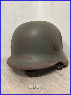 German Helmet M40 WW2 Combat helmet M 40 WWII size 64 German Helmet M40 WW2 Combat helmet M 40 WWII size 64
