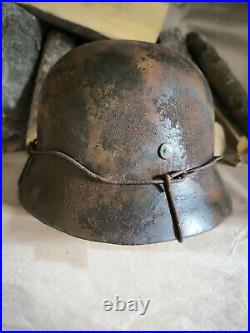 German Helmet M40 WW2 Combat helmet M 40 WWII size 64