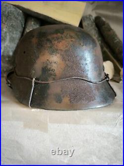 German Helmet M40 WW2 Combat helmet M 40 WWII size 64