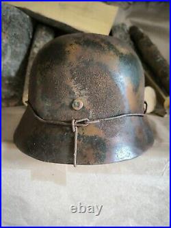 German Helmet M40 WW2 Combat helmet M 40 WWII size 64