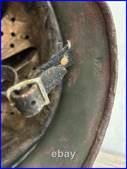 German Helmet M40 WW2 Combat helmet M 40 WWII size 64 German Helmet M40 WW2 Combat helmet M 40 WWII size 64