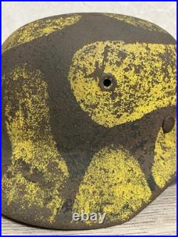 German Helmet M40 WW2 original paint (without restoration) WWII size 62
