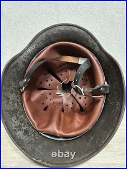German Helmet M40 WW2 original paint (without restoration) WWII size 64 German Helmet M40 WW2 original paint (without restoration) WWII size 64