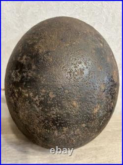 German Helmet M40 WW2 original paint (without restoration) WWII size 64