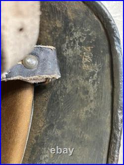 German Helmet M40 WW2 original paint (without restoration) WWII size 64