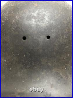 German Helmet M40 WW2 original paint (without restoration) WWII size 64 German Helmet M40 WW2 original paint (without restoration) WWII size 64