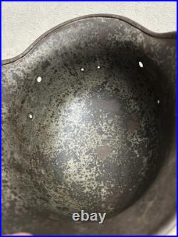 German Helmet M40 WW2 original paint (without restoration) WWII size 64 German Helmet M40 WW2 original paint (without restoration) WWII size 64