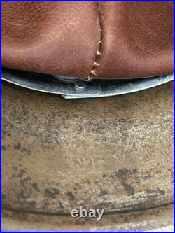 German Helmet M40 WW2 without restoration (original paint) WWII size 64