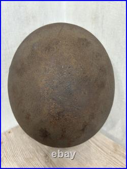 German Helmet M40 WW2 without restoration (original paint) WWII size 64