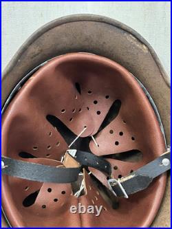 German Helmet M40 WW2 without restoration (original paint) WWII size 64