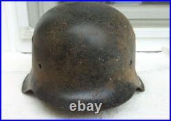 German Helmet M42 Size Ckl62 Stahlhelm Ww2 + Liner Band