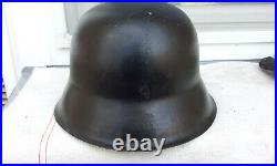 German Helmet M42 Size Ef66 Ww2 Stahlhelm
