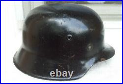 German Helmet M42 Size Et68 + Liner Band Ww2 Stahlhelm