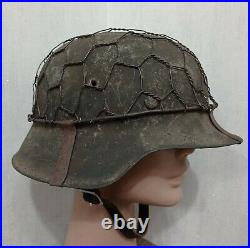 German Helmet M42 WW2 Combat helmet M 42 WWII size 64