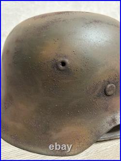 German Helmet M42 WW2 Combat helmet M 42 WWII size 64 German Helmet M42 WW2 Combat helmet M 42 WWII size 64
