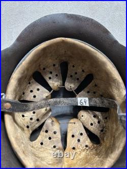 German Helmet M42 WW2 Combat helmet M 42 WWII size 64 German Helmet M42 WW2 Combat helmet M 42 WWII size 64