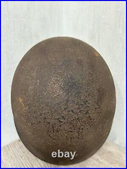 German Helmet M42 WW2 original paint (without restoration) WWII size 64 German Helmet M42 WW2 original paint (without restoration) WWII size 64