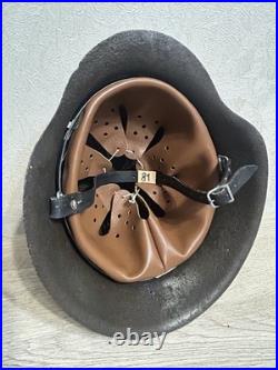 German Helmet M42 WW2 original paint (without restoration) WWII size 64