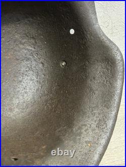 German Helmet M42 WW2 original paint (without restoration) WWII size 64