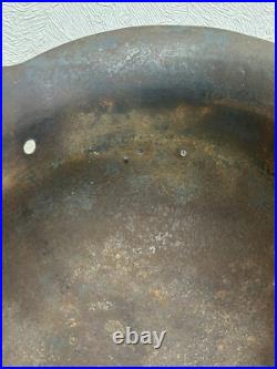 German Helmet M42 WW2 without restoration (original paint) WWII size 62