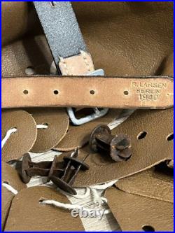 German Helmet M42 WW2 without restoration (original paint) WWII size 62