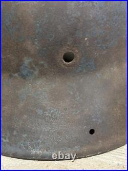 German Helmet M42 WW2 without restoration (original paint) WWII size 62