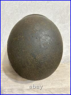 German Helmet M42 WW2 without restoration (original paint) WWII size 64