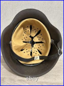German Helmet M42 WW2 without restoration (original paint) WWII size 64 German Helmet M42 WW2 without restoration (original paint) WWII size 64