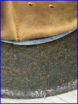 German Helmet M42 WW2 without restoration (original paint) WWII size 64
