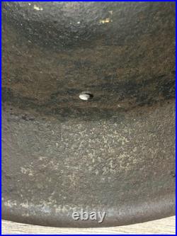 German Helmet M42 WW2 without restoration (original paint) WWII size 64 German Helmet M42 WW2 without restoration (original paint) WWII size 64