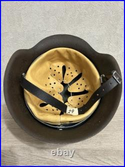 German Helmet M42 WW2 without restoration (original paint) WWII size 64 German Helmet M42 WW2 without restoration (original paint) WWII size 64