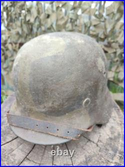 German Helmet Original WW2 WWII steel hemet german army 55